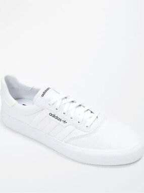 adidas 3MC Men’s White Low-Top Canvas Sneaker with Box